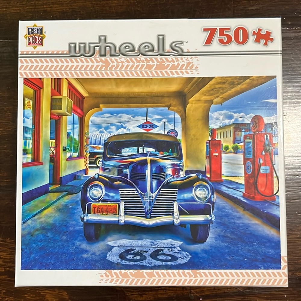 Wheels Classic car Puzzle